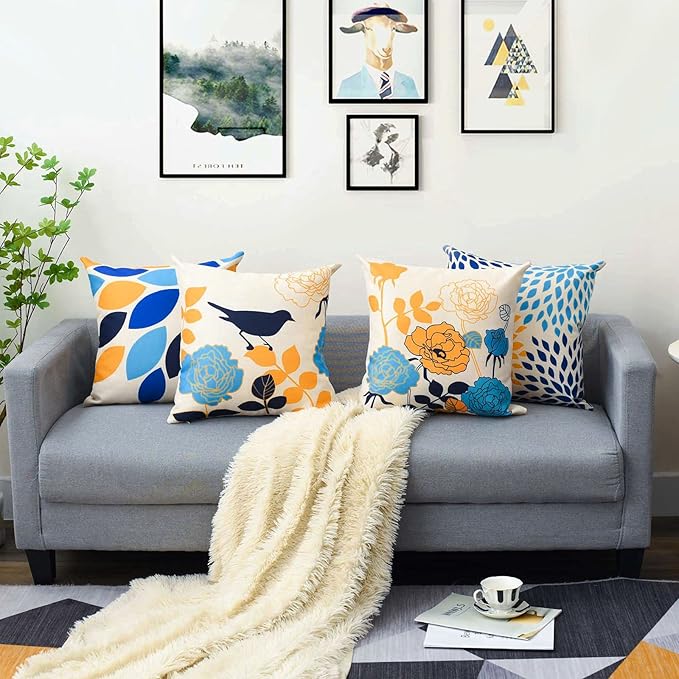 Cushion Covers (4Pcs) C23 - Dawnest