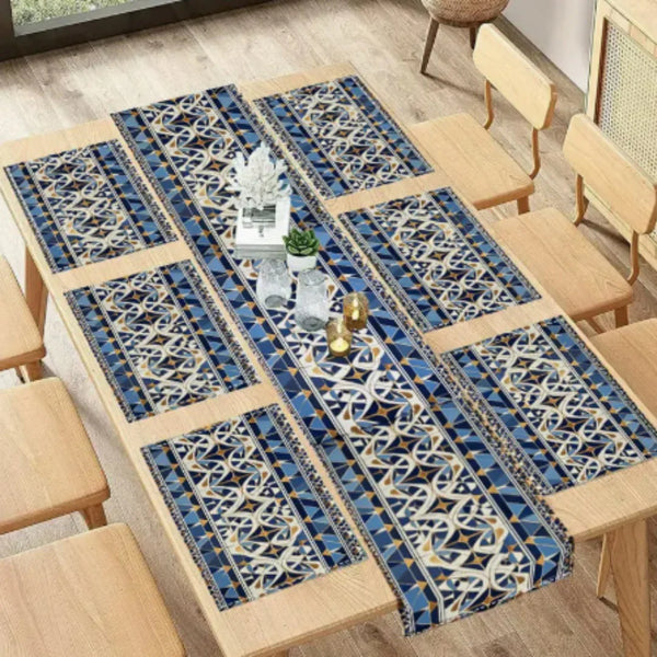 Table Runner with Mats T34 - Dawnest