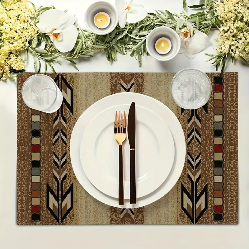 Table Runner with Mats T30 - Dawnest